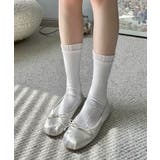 プリーツフリルソックス ミドル丈無地靴下 | SUNSHINE CLOSET | 詳細画像6 