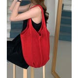 大きめナチュラルバッグ 透かし編みニット鞄 A4収納可 | SUNSHINE CLOSET | 詳細画像12 