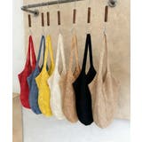 大きめナチュラルバッグ 透かし編みニット鞄 A4収納可 | SUNSHINE CLOSET | 詳細画像13 