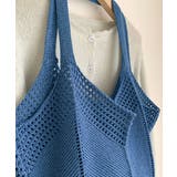 大きめナチュラルバッグ 透かし編みニット鞄 A4収納可 | SUNSHINE CLOSET | 詳細画像19 