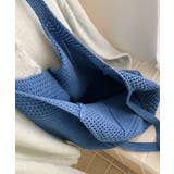 大きめナチュラルバッグ 透かし編みニット鞄 A4収納可 | SUNSHINE CLOSET | 詳細画像20 