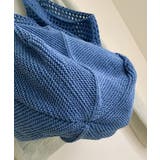 大きめナチュラルバッグ 透かし編みニット鞄 A4収納可 | SUNSHINE CLOSET | 詳細画像21 