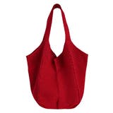 大きめナチュラルバッグ 透かし編みニット鞄 A4収納可 | SUNSHINE CLOSET | 詳細画像29 