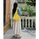 ハート柄クロシェ編みバッグ 大容量ワンショルダーニットバッグ大きめ 韓国風 | SUNSHINE CLOSET | 詳細画像15