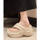韓国風EVA ボリュームソールサンダル疲れにくい クッションソールスリッパ | SUNSHINE CLOSET | 詳細画像12