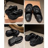 韓国風EVA ボリュームソールサンダル疲れにくい クッションソールスリッパ | SUNSHINE CLOSET | 詳細画像17