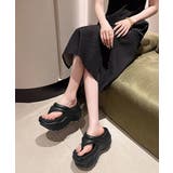 韓国風EVA ボリュームソールサンダル疲れにくい クッションソールスリッパ | SUNSHINE CLOSET | 詳細画像4