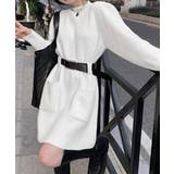 ベルト付きニットワンピースウエストマーク | SUNSHINE CLOSET | 詳細画像11