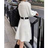 ベルト付きニットワンピースウエストマーク | SUNSHINE CLOSET | 詳細画像13