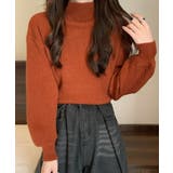 韓国風リブニットトップスハイネックニット | SUNSHINE CLOSET | 詳細画像18
