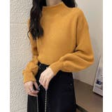 韓国風リブニットトップスハイネックニット | SUNSHINE CLOSET | 詳細画像21
