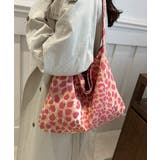 レオパードトートバッグ キャンバス鞄軽量 | SUNSHINE CLOSET | 詳細画像7