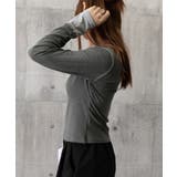 配色ヘンリーシャツハーフボタンカットソー | SUNSHINE CLOSET | 詳細画像33