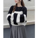 ワイドボーター シャギーニットレディース | SUNSHINE CLOSET | 詳細画像7