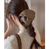 フェイクレザーシュシュ レトロ ヘアゴム | SUNSHINE CLOSET | 詳細画像1 