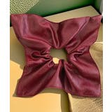 フェイクレザーシュシュ レトロ ヘアゴム | SUNSHINE CLOSET | 詳細画像23 