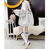 韓国風フード付きジップパーカーレディース | SUNSHINE CLOSET | 詳細画像8