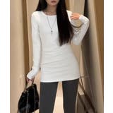 ロングTシャツ 重ね着フィットカットソー | SUNSHINE CLOSET | 詳細画像1 