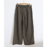 チェック柄ワイドパンツハイウエスト 秋冬 | SUNSHINE CLOSET | 詳細画像24 