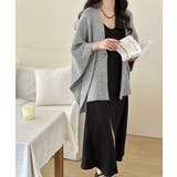 ニットショール ポンチョカーディガン秋冬 | SUNSHINE CLOSET | 詳細画像12