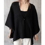 ニットショール ポンチョカーディガン秋冬 | SUNSHINE CLOSET | 詳細画像13