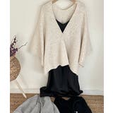 ニットショール ポンチョカーディガン秋冬 | SUNSHINE CLOSET | 詳細画像18