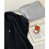 ニットショール ポンチョカーディガン秋冬 | SUNSHINE CLOSET | 詳細画像21
