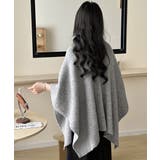 ニットショール ポンチョカーディガン秋冬 | SUNSHINE CLOSET | 詳細画像6