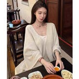 ニットショール ポンチョカーディガン秋冬 | SUNSHINE CLOSET | 詳細画像7
