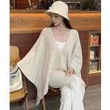 ニットショール ポンチョカーディガン秋冬 | SUNSHINE CLOSET | 詳細画像8