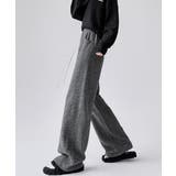 ヘリンボーン柄ワイドパンツレディース美脚 | SUNSHINE CLOSET | 詳細画像11 