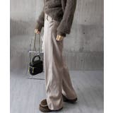 ヘリンボーン柄ワイドパンツレディース美脚 | SUNSHINE CLOSET | 詳細画像19 