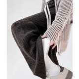 ヘリンボーン柄ワイドパンツレディース美脚 | SUNSHINE CLOSET | 詳細画像4 