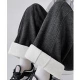 ヘリンボーン柄ワイドパンツレディース美脚 | SUNSHINE CLOSET | 詳細画像9 