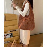 透かし編み ニットトート レディース | SUNSHINE CLOSET | 詳細画像10 