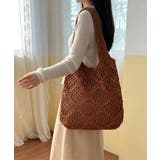 透かし編み ニットトート レディース | SUNSHINE CLOSET | 詳細画像12 