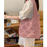 透かし編み ニットトート レディース | SUNSHINE CLOSET | 詳細画像13 