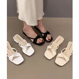 レディース 大人可愛いサンダル フェミニンきれいめミュールおしゃれ | SUNSHINE CLOSET | 詳細画像17