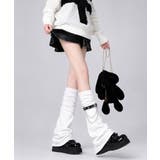 地雷系ベルトチェーンレッグウォーマー サブカル風ルーズソックス Y2Kレッグカバ… | SUNSHINE CLOSET | 詳細画像5