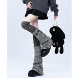 地雷系ベルトチェーンレッグウォーマー サブカル風ルーズソックス Y2Kレッグカバ… | SUNSHINE CLOSET | 詳細画像6