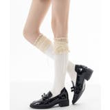 韓国風レースハイソックスフレンチガーリーバレエコアソックス量産型地雷系ルーズソッ… | SUNSHINE CLOSET | 詳細画像10