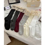 韓国風レースハイソックスフレンチガーリーバレエコアソックス量産型地雷系ルーズソッ… | SUNSHINE CLOSET | 詳細画像18