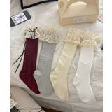 韓国風レースハイソックスフレンチガーリーバレエコアソックス量産型地雷系ルーズソッ… | SUNSHINE CLOSET | 詳細画像19