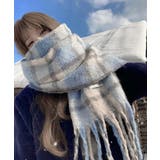 あったか防寒シャギーニットマフラーフリンジストール秋冬小顔見えワイドマフラー大人… | SUNSHINE CLOSET | 詳細画像11