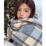 あったか防寒シャギーニットマフラーフリンジストール秋冬小顔見えワイドマフラー大人… | SUNSHINE CLOSET | 詳細画像21