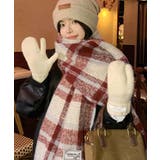 あったか防寒シャギーニットマフラーフリンジストール秋冬小顔見えワイドマフラー大人… | SUNSHINE CLOSET | 詳細画像3