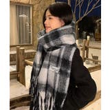 あったか防寒シャギーニットマフラーフリンジストール秋冬小顔見えワイドマフラー大人… | SUNSHINE CLOSET | 詳細画像7