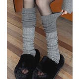 ラメスパンコール入りロングウォーマー おしゃれリブニットロングソックス靴下 切替… | SUNSHINE CLOSET | 詳細画像14