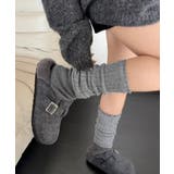 ラメスパンコール入りロングウォーマー おしゃれリブニットロングソックス靴下 切替… | SUNSHINE CLOSET | 詳細画像17