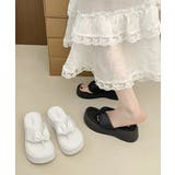 歩きやすい ボリュームプラットフォーム パフ風サマーサンダル | SUNSHINE CLOSET | 詳細画像11